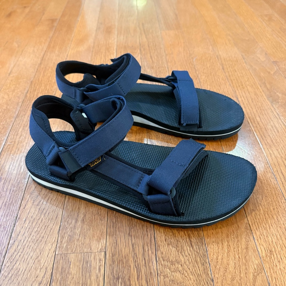 Teva Universal Trail Sandals Men's 12 Total Eclipse Gorpcore Navy Black 1106786
